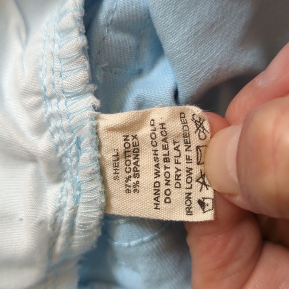 Altar'd State Alley Shorts Light Blue Raw Edge Cuff Size M Never Worn - Picture 3 of 9